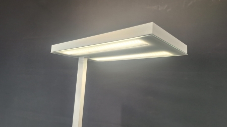 LED vloerlamp zilver Lara Up&Down