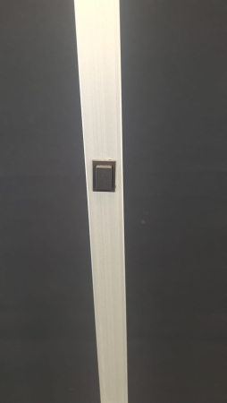 LED vloerlamp zilver Lara Up&Down