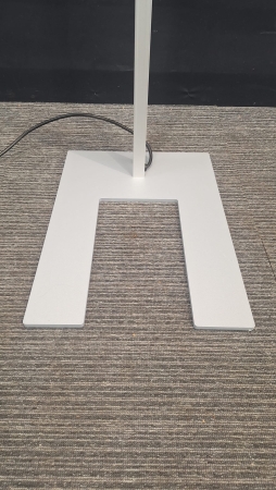 LED vloerlamp zilver Lara Up&Down