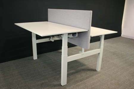 Elektrische duo zit-sta werkplek Ahrend (2e hands)