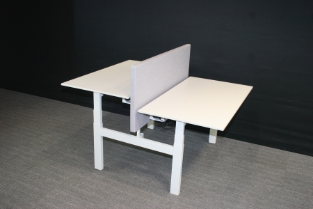 Elektrische duo zit-sta werkplek Ahrend (2e hands)