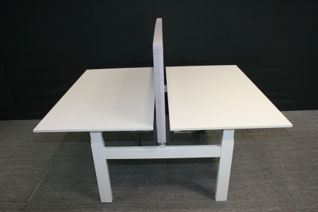 Elektrische duo zit-sta werkplek Ahrend (2e hands)