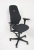 Ergonomische bureaustoel Kinnarps PLUS(6) zwart met nieuwe bekleding 54811