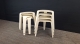 3 stuks design bijzetkruk Brunner