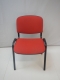 Bezoekersstoel ISO rood