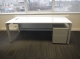 Bureau Pami 2000 x 800 grijs-wit