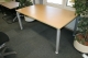 Design bureau/vergadertafel BULO H2O 1600 x 800 beuk