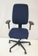 Ergonomische bureaustoel Osmoz Typer 1 (Dauphine) donkerblauw