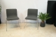 Design bezoekersstoel BULO TAB Chair Antraciet