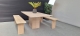 Kantine set in lichte Eik (2e hands)