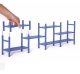 Houten archief rekken (2e hands)